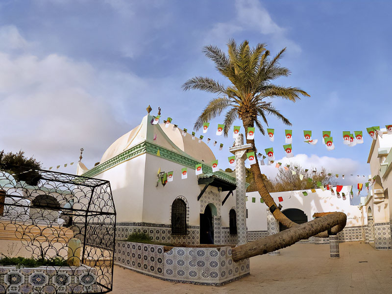 A view of folk poet Sidi Al Akhdar ibn Khalluf