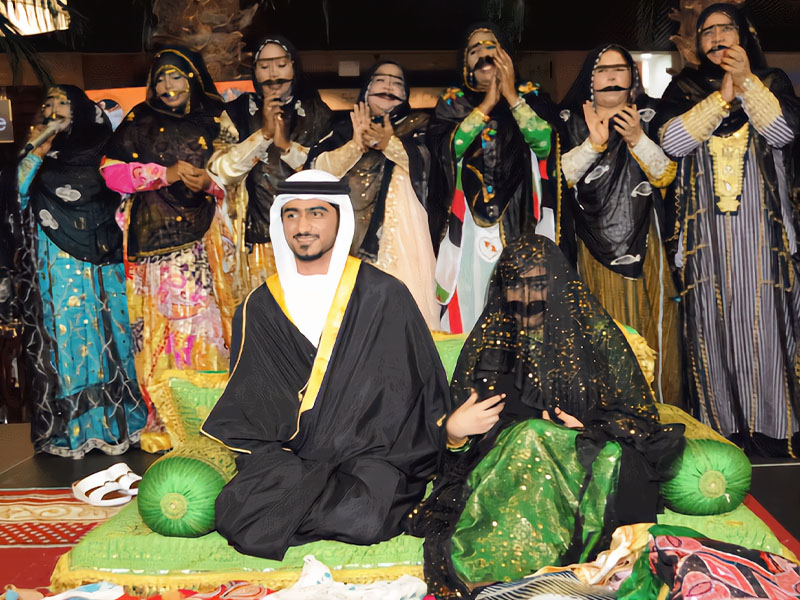 LES ANCIENNES COUTUMES ET TRADITIONS DU MARIAGE DANS LES EMIRATS ARABES UNIS