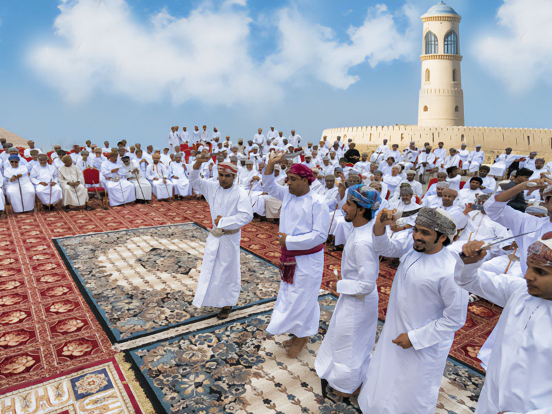 «البرعة» فنٌ عُماني على قائمة التراث اللامادي